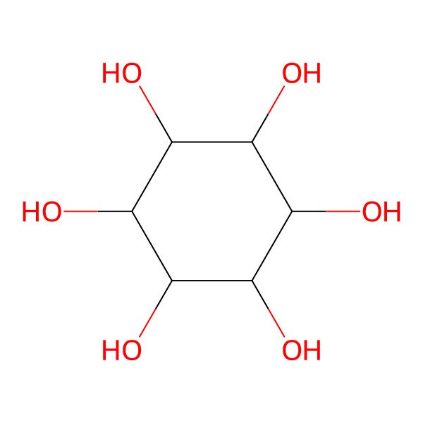 2D Structure of (2R,3S,5R,6R)-(113C)cyclohexane-1,2,3,4,5,6-hexol