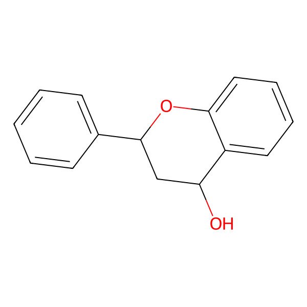 2D Structure of (2R,4R)-2-Phenylchroman-4-ol
