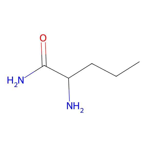 2D Structure of (2S)-2-aminopentanamide 2D Structure of (2S)-2-aminopentanamide