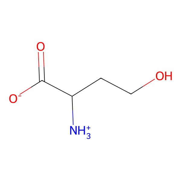 2D Structure of (2S)-2-azaniumyl-4-hydroxybutanoate