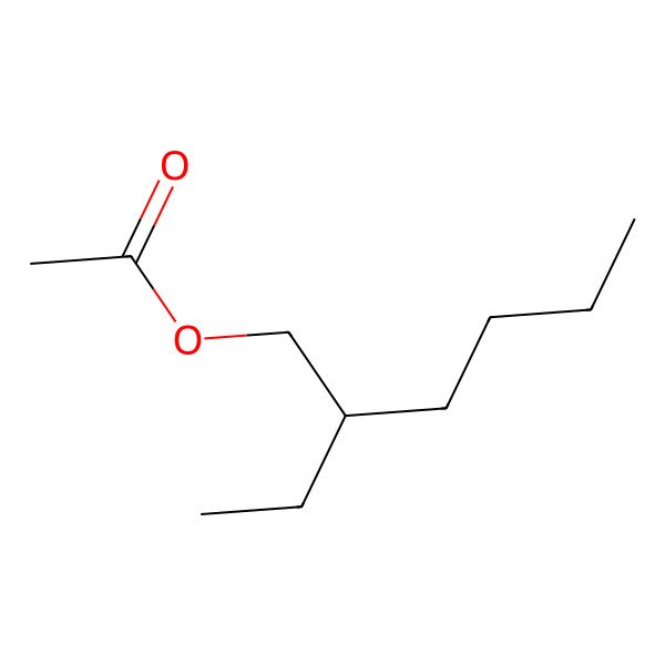 2D Structure of (+)-2-Ethylhexyl acetate 2D Structure of (+)-2-Ethylhexyl acetate