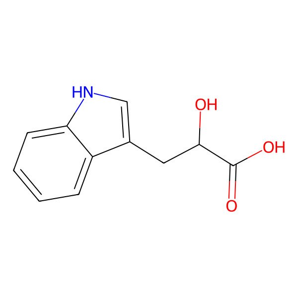 2D Structure of 3-(Indol-3-YL) lactate