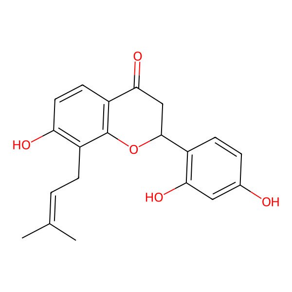 2D Structure of (2S)-euchrenone a7