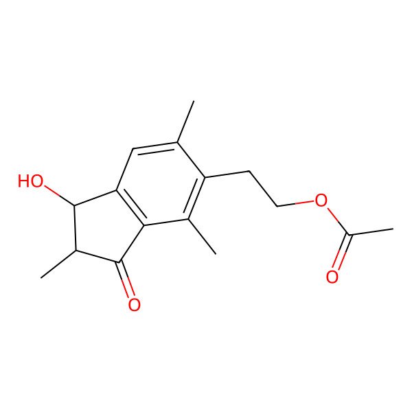 2D Structure of 2S,3S-acetylpterosin C