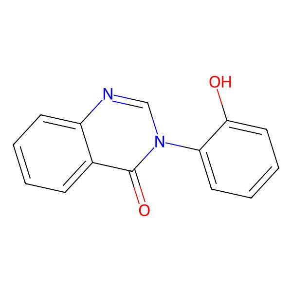 2D Structure of 3-(2-Hydroxyphenyl)quinazolin-4(3H)-one