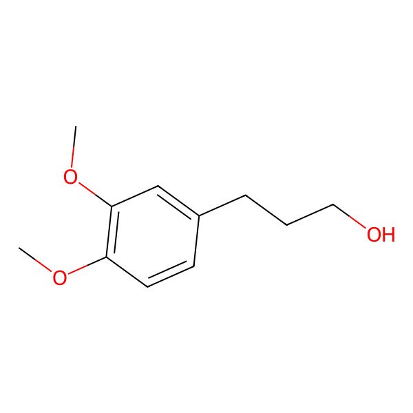2D Structure of 3-(3,4-Dimethoxyphenyl)-1-propanol