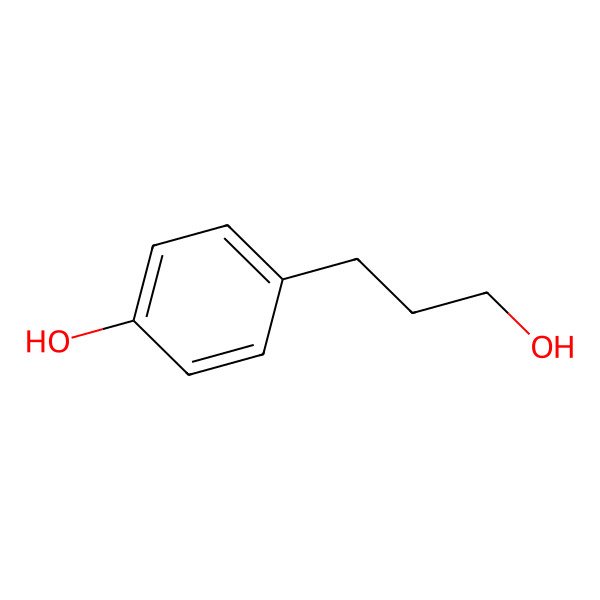 2D Structure of 3-(4-Hydroxyphenyl)-1-propanol