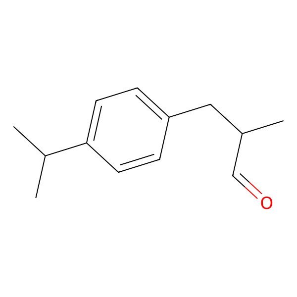 2D Structure of 3-(4-Isopropylphenyl)-2-methylpropanal
