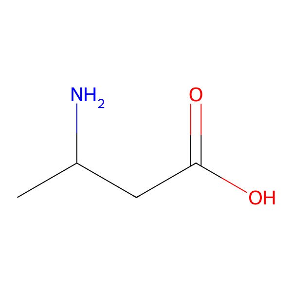 2D Structure of 3-Aminobutanoic acid