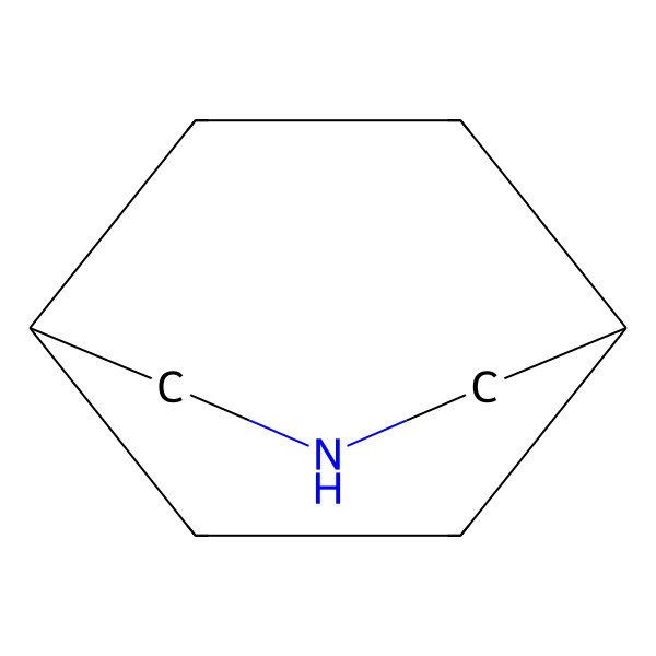 2D Structure of 3-Azabicyclo[3.2.2]nonane