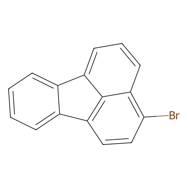 2D Structure of 3-Bromofluoranthene 2D Structure of 3-Bromofluoranthene