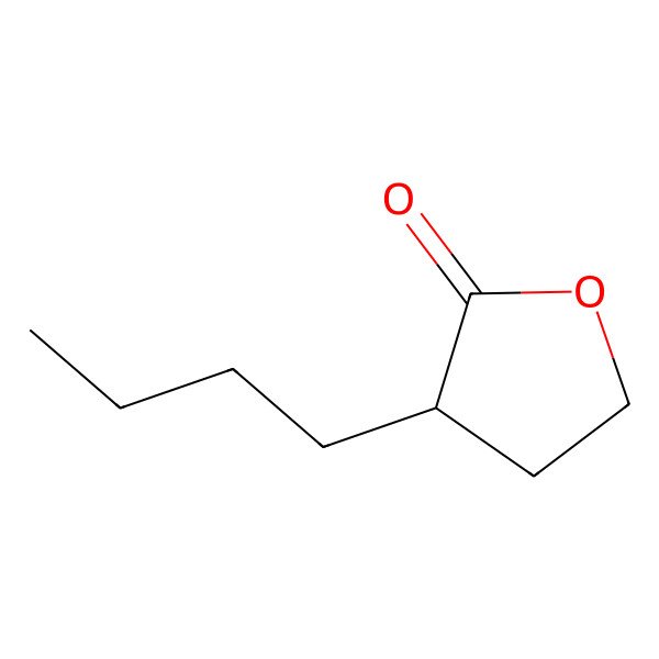 2D Structure of 3-Butyldihydrofuran-2(3H)-one