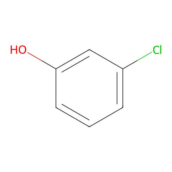 2D Structure of 3-Chlorophenol