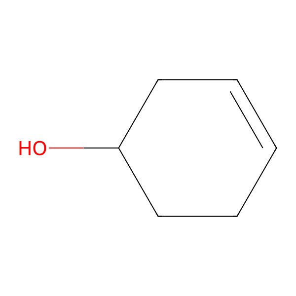 2D Structure of 3-Cyclohexen-1-ol