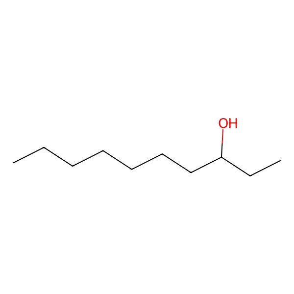 2D Structure of 3-Decanol 2D Structure of 3-Decanol