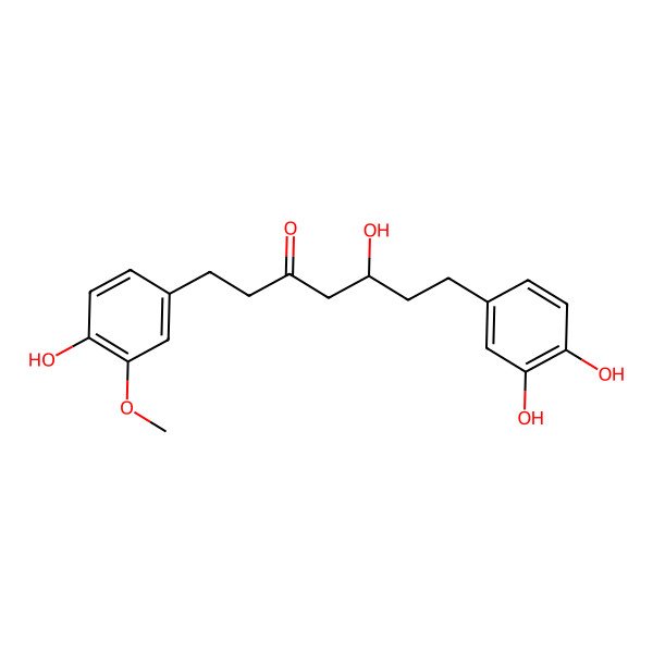 2D Structure of 3''-Demethylhexahydrocurcumin