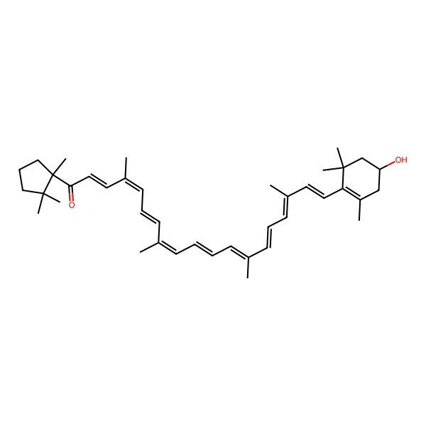 2D Structure of 3'-Deoxycapsanthin 2D Structure of 3'-Deoxycapsanthin