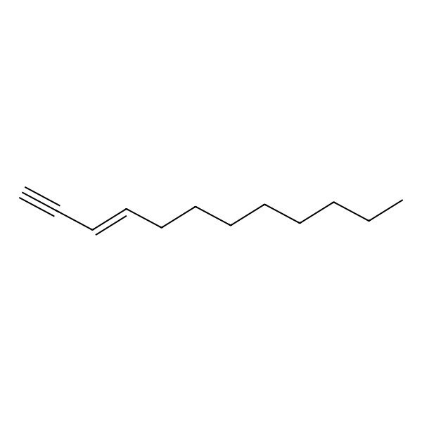 2D Structure of 3-Dodecen-1-yne, (E)- 2D Structure of 3-Dodecen-1-yne, (E)-