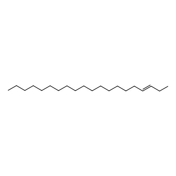 2D Structure of 3-Eicosene, (E)-