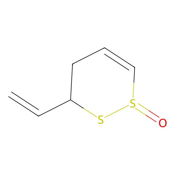 2D Structure of 3-Ethenyl-3,4-dihydrodithiine 1-oxide