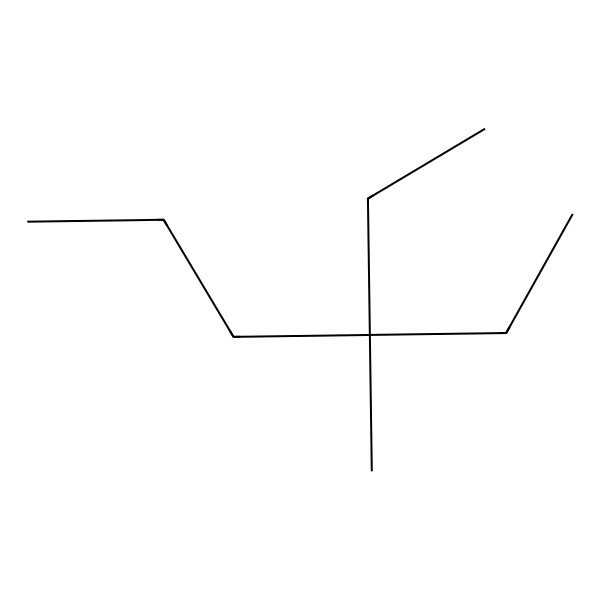 2D Structure of 3-Ethyl-3-methylhexane
