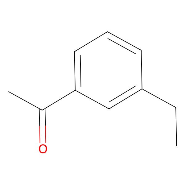 2D Structure of 3-Ethylacetophenone