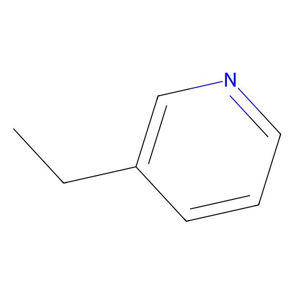 2D Structure of 3-Ethylpyridine