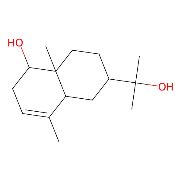 2D Structure of 3-Eudesmene-1beta,11-diol