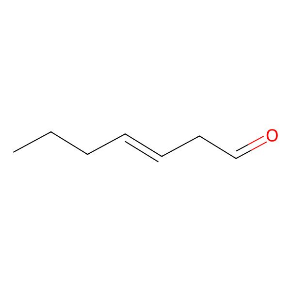 2D Structure of 3-Heptenal 2D Structure of 3-Heptenal