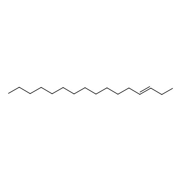 2D Structure of 3-Hexadecene, (Z)- 2D Structure of 3-Hexadecene, (Z)-