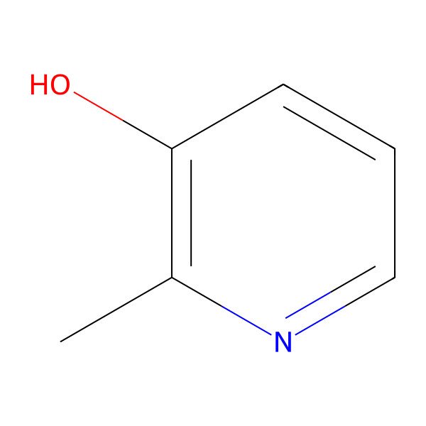 2D Structure of 3-Hydroxy-2-methylpyridine