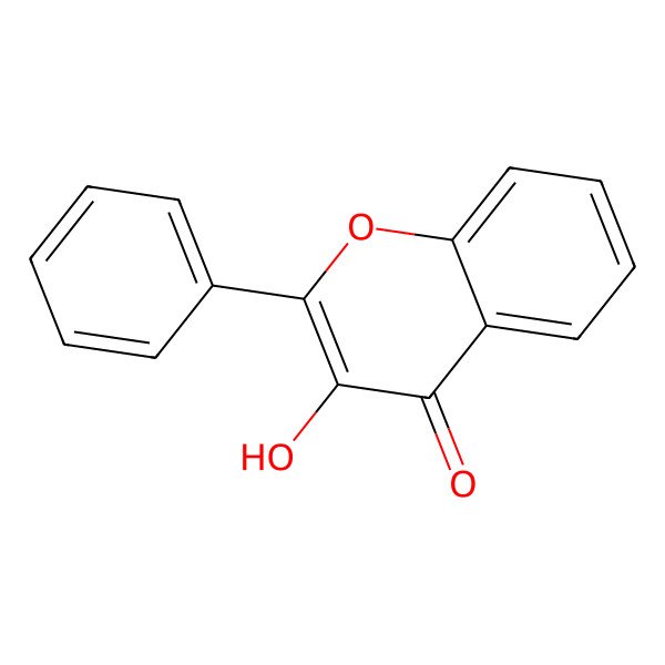 2D Structure of 3-Hydroxyflavone