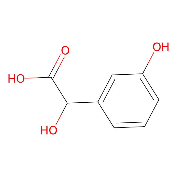 2D Structure of 3-Hydroxymandelic acid 2D Structure of 3-Hydroxymandelic acid