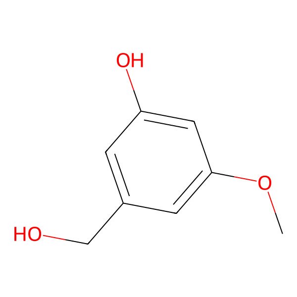 2D Structure of 3-(Hydroxymethyl)-5-methoxyphenol