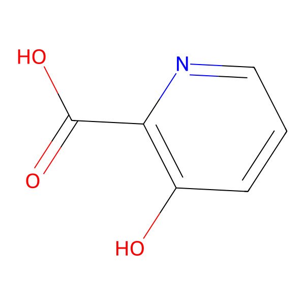 2D Structure of 3-Hydroxypicolinic acid