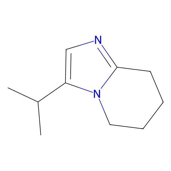 2D Structure of 3-Isopropyl-5,6,7,8-tetrahydroimidazo[1,2-a]pyridine