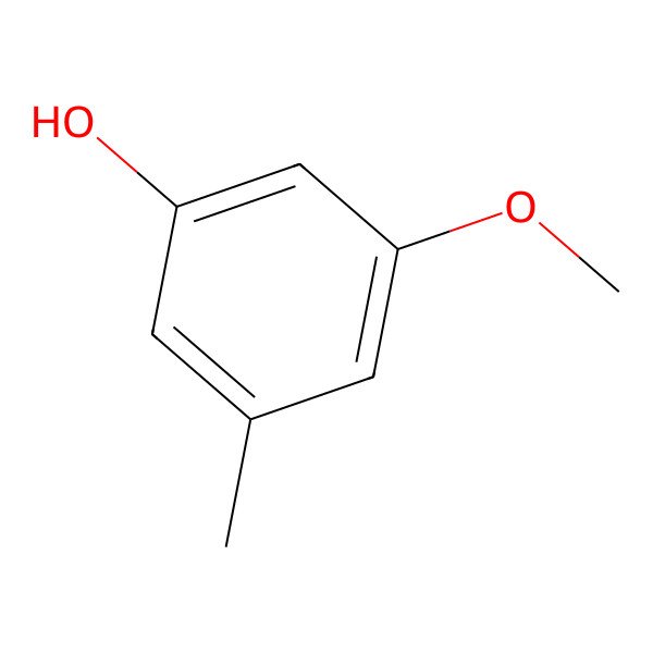 2D Structure of 3-Methoxy-5-methylphenol