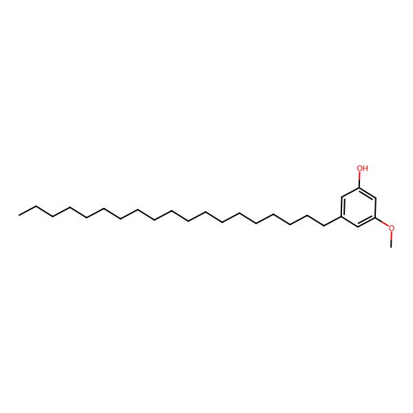 2D Structure of 3-Methoxy-5-nonadecylphenol 2D Structure of 3-Methoxy-5-nonadecylphenol