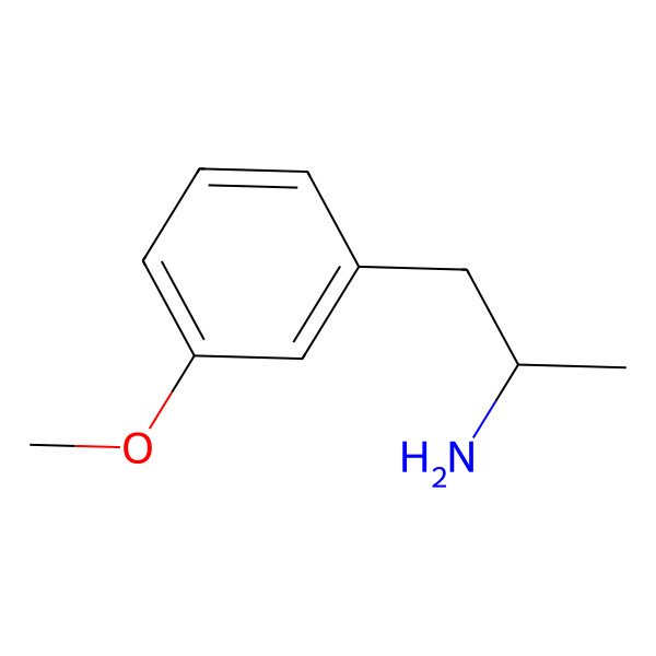 2D Structure of 3-Methoxyamphetamine