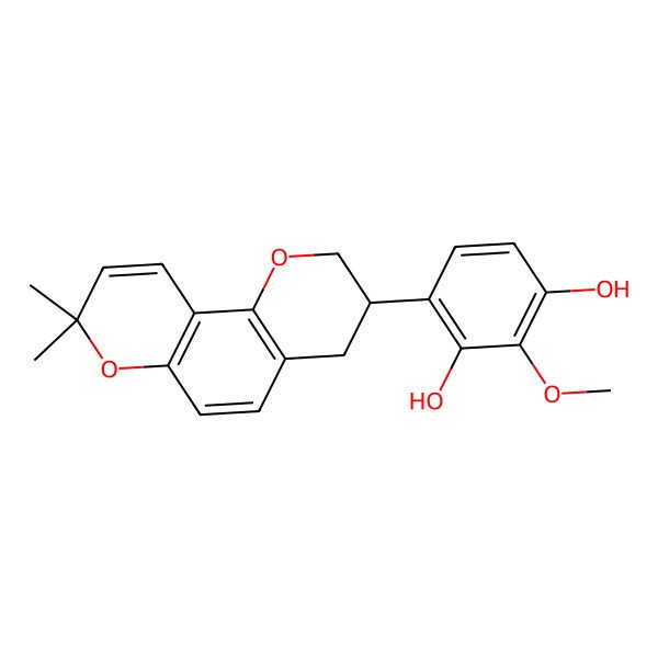 2D Structure of 3'-Methoxyglabridin