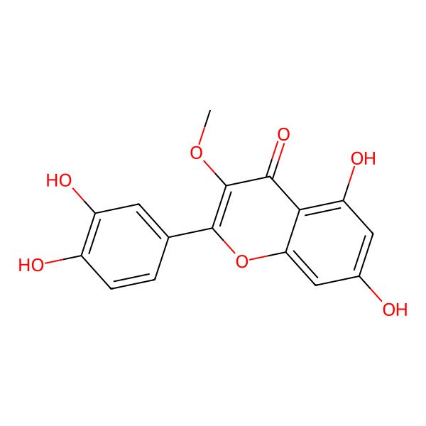 2D Structure of 3-Methoxyluteolin