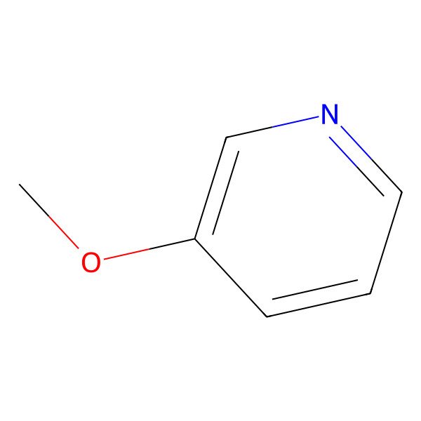 2D Structure of 3-Methoxypyridine 2D Structure of 3-Methoxypyridine