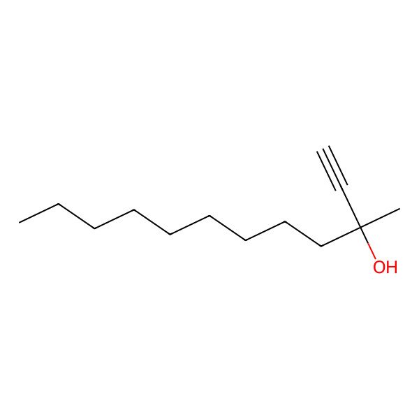 2D Structure of 3-Methyl-1-dodecyn-3-OL 2D Structure of 3-Methyl-1-dodecyn-3-OL