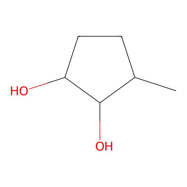 2D Structure of 3-Methylcyclopentan-1,2-diol