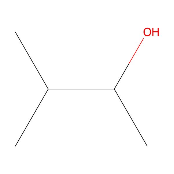 2D Structure of 3-Methyl-2-butanol