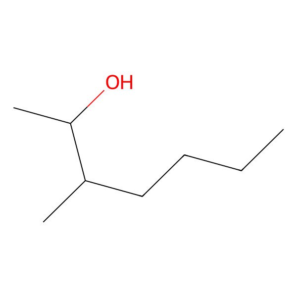 2D Structure of 3-Methyl-2-heptanol