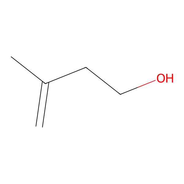 2D Structure of 3-Methyl-3-buten-1-OL