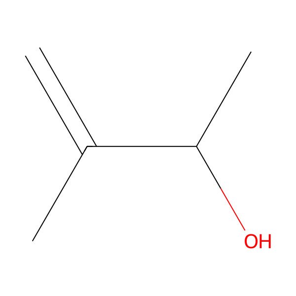 2D Structure of 3-Methyl-3-buten-2-ol, (R)-