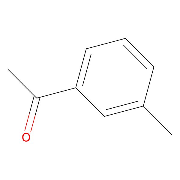 2D Structure of 3'-Methylacetophenone 2D Structure of 3'-Methylacetophenone