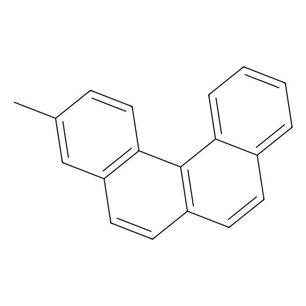 2D Structure of 3-Methylbenzo[c]phenanthrene